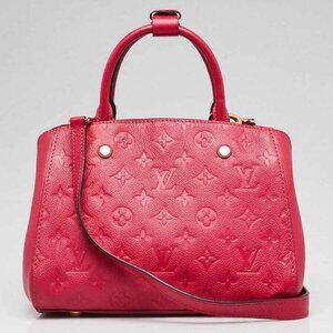 Louis Vuitton Dahlia Empreinte Leather Montaigne BB Bag